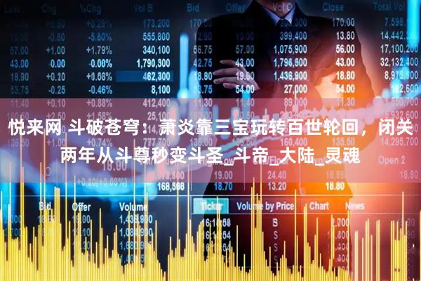 悦来网 斗破苍穹：萧炎靠三宝玩转百世轮回，闭关两年从斗尊秒变斗圣_斗帝_大陆_灵魂