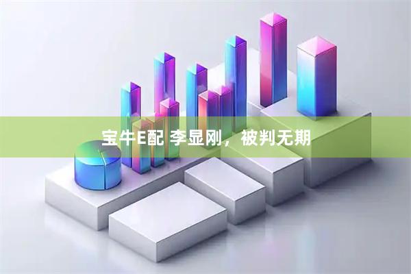 宝牛E配 李显刚，被判无期