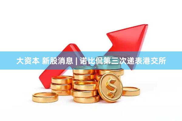 大资本 新股消息 | 诺比侃第三次递表港交所