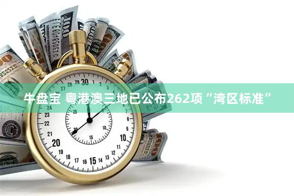 牛盘宝 粤港澳三地已公布262项“湾区标准”