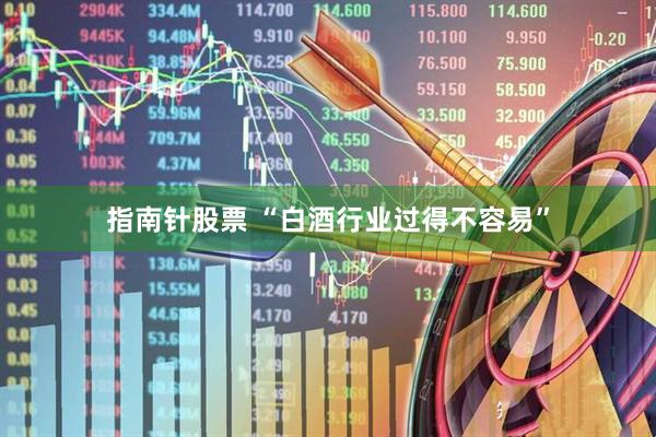 指南针股票 “白酒行业过得不容易”